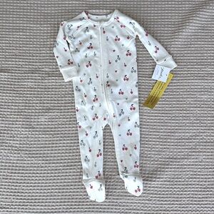 NWT Pehr Organic Cotton Footed Pajamas - 3-6 months